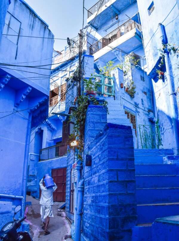 Jodhpur, known as the "Blue City