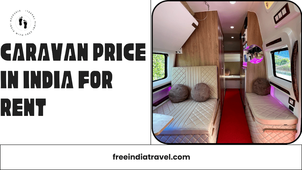 caravan price in india for rent