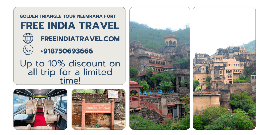 golden triangle tour Neemrana fort